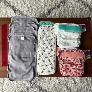 Bambino Mio reusable diapers and accessories set WASHED BUT NOT USED